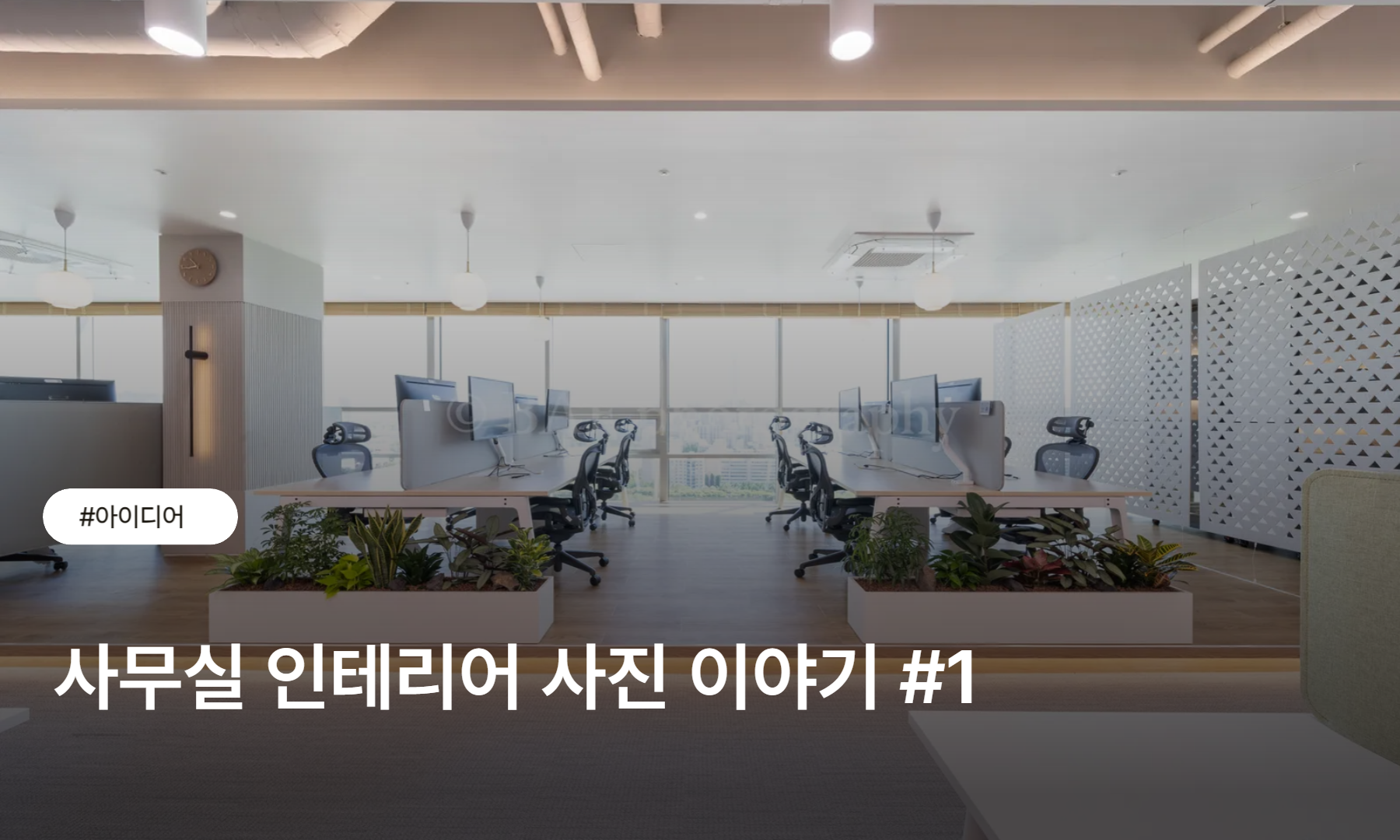 사무실 인테리어 사진